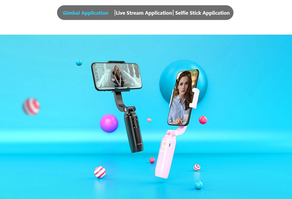 Feiyu Tech Vimble One - stabilizovaná selfie tyč 17